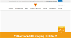 Desktop Screenshot of camping-hultsfred.eu