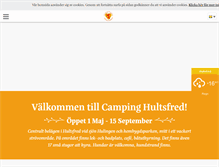 Tablet Screenshot of camping-hultsfred.eu